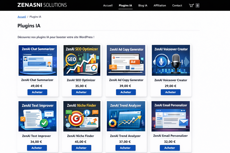 ZenAI Personal Assistant — Assistant personnel IA