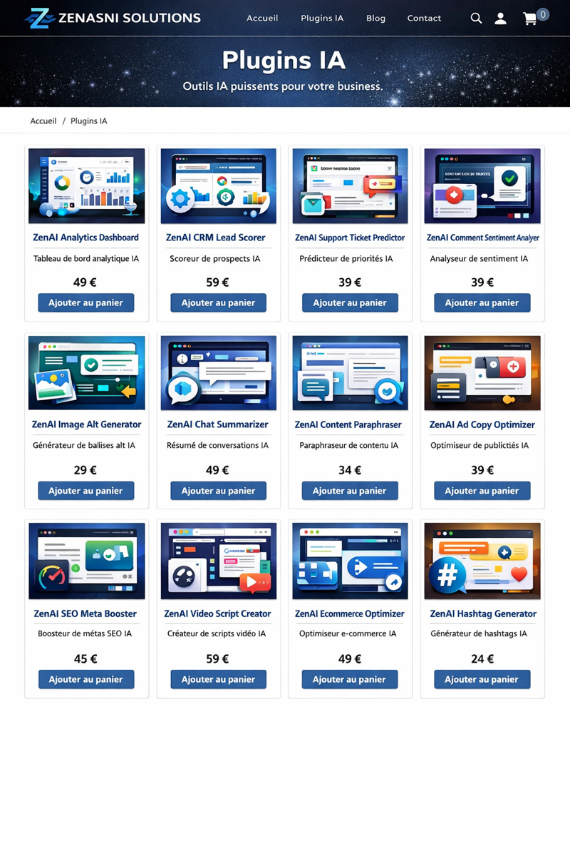 ZenAI Marketing Funnel Builder — Générateur de tunnels marketing IA